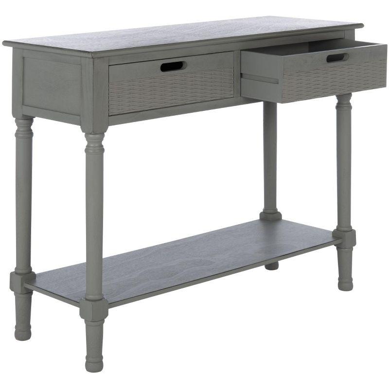 Landers 2 Drawer Console Table - CNS5710E - Gray - Safavieh