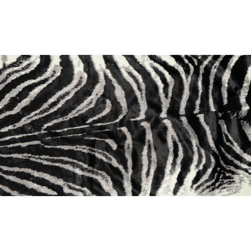 Acadia Zebra Acrylic And Area Rug - Erin Gates by Momeni