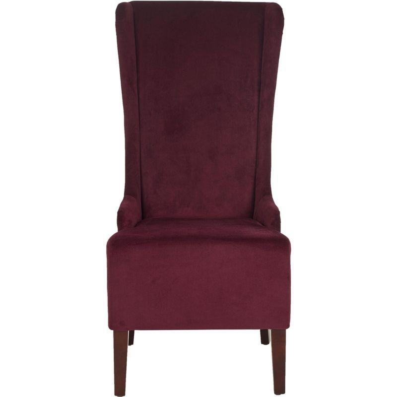 Becall 20''H Dining Chair - Bordeaux - Safavieh