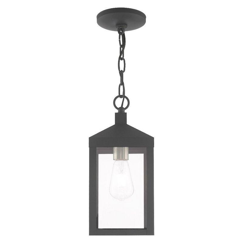 Livex Lighting Nyack 1 - Light Pendant in  Scandinavian Gray