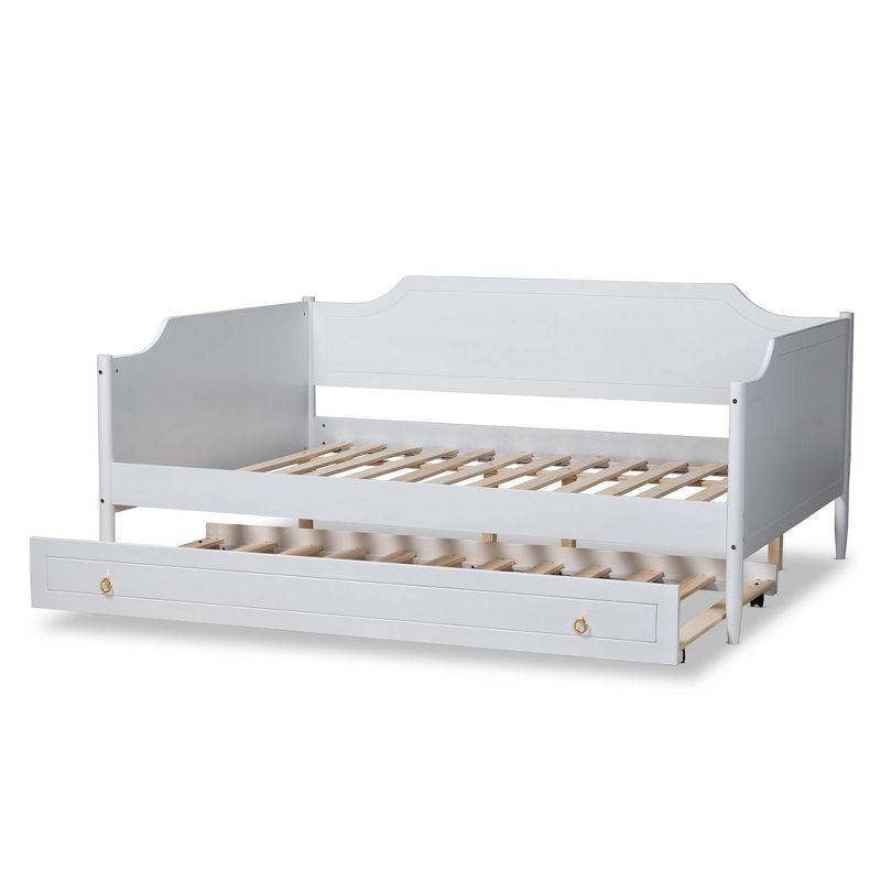 Full Alya Wood Daybed - Baxton Studio