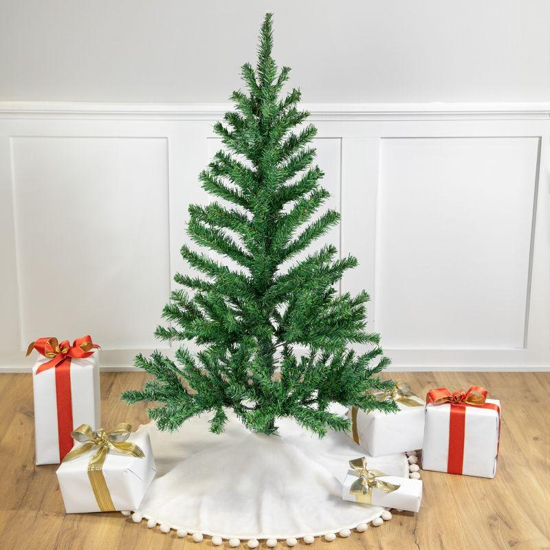 Northlight Medium Mixed Green Pine Artificial Christmas Tree - 4' - Unlit