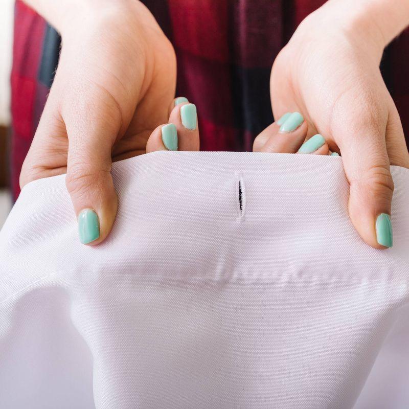 Giraffe Shower Curtain Ivory - Deny Designs: Polyester Microfiber, Machine Washable, Buttonhole Top