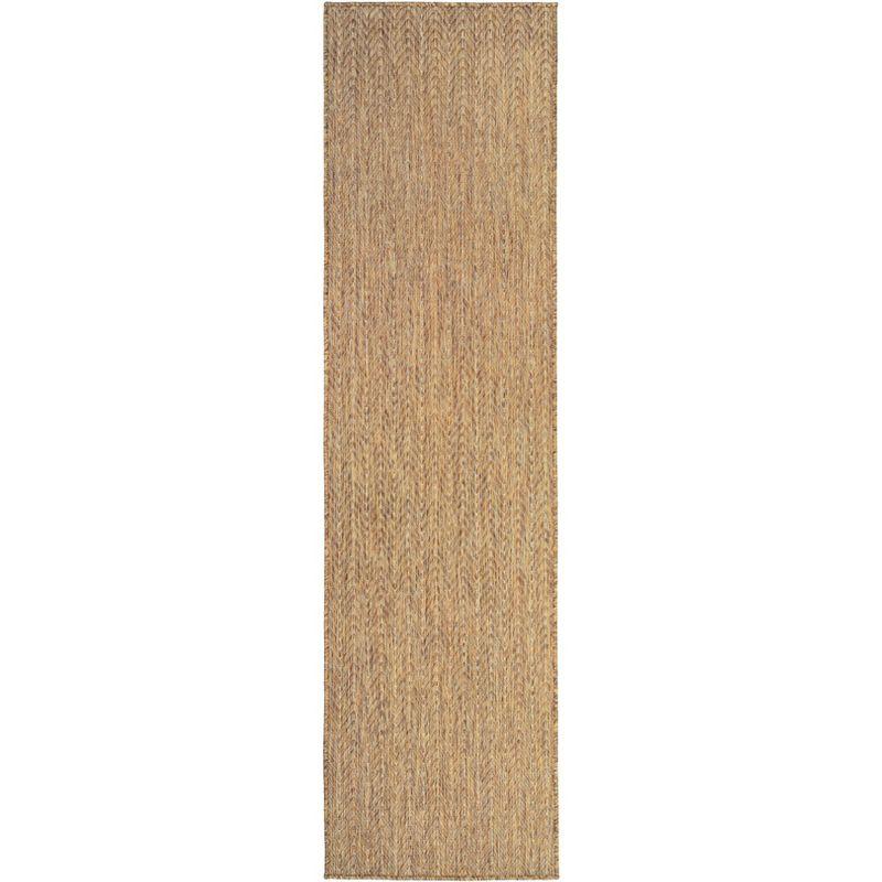 Nourison Horizon Indoor/Outdoor 2' x 6' Natural Modern Rug
