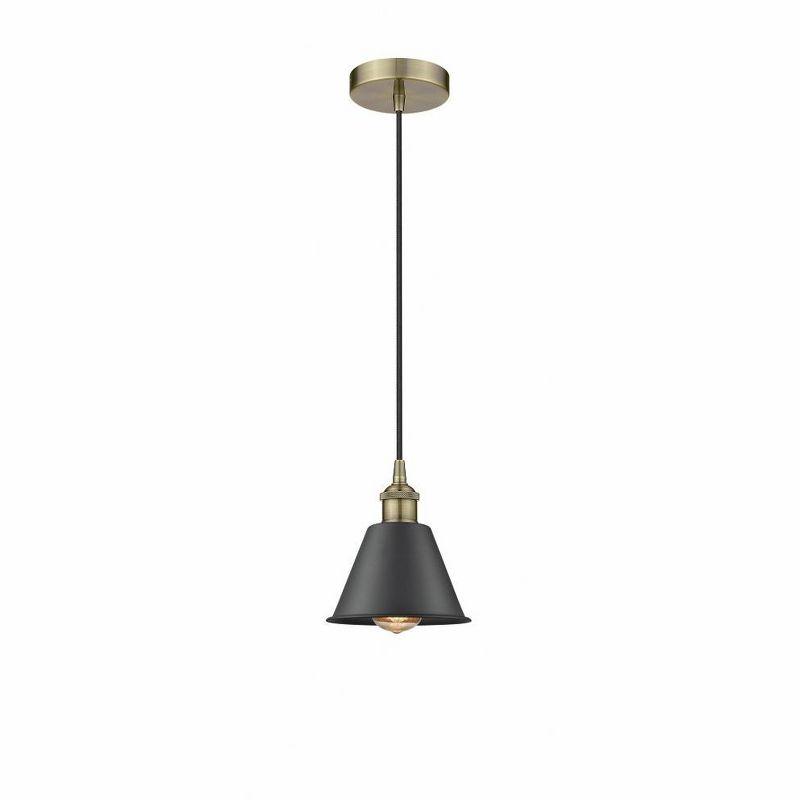 Innovations Lighting Smithfield 1 - Light Pendant in  Antique Brass