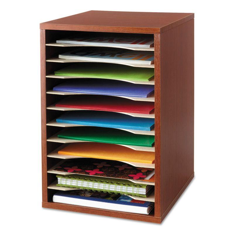 Literature Desktop Organizer With 11 Compartments
