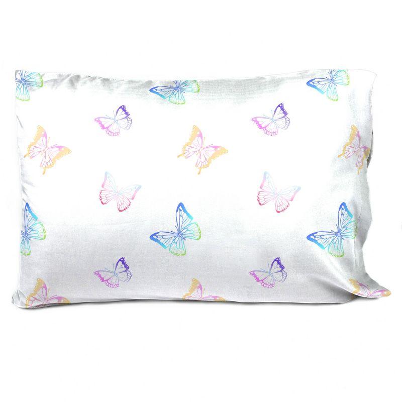 Saturday Park Saturday Park Ombre Butterflies 100% Organic Cotton Sheet Set