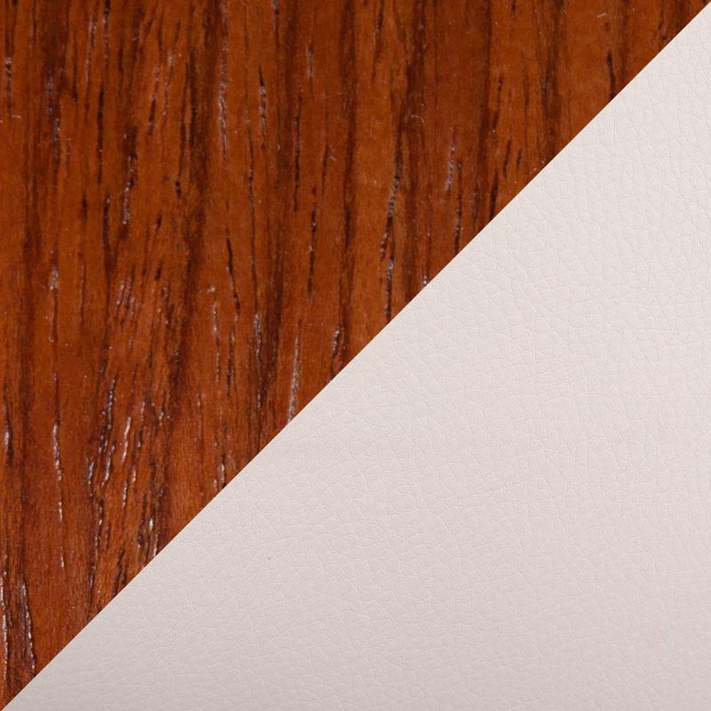 Set of 2 Toriano Counter Height Barstools with Swivel, Padded Seat & Footrest - LumiSource