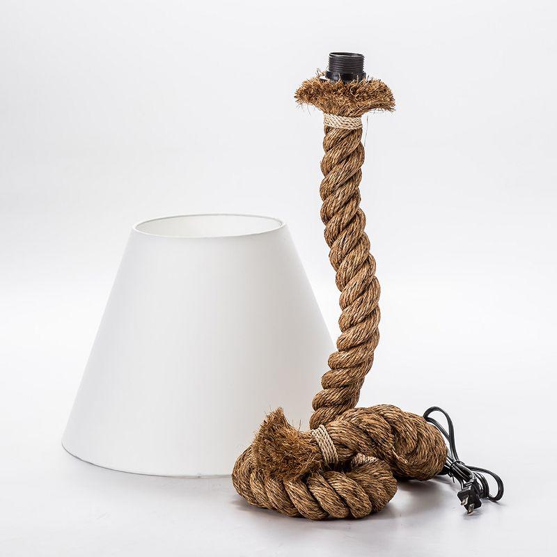 Modern Home Nautical Pier Rope Table Lamp - Large