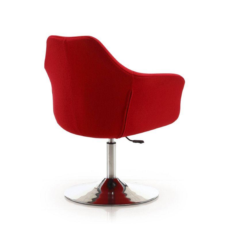 Hillmon Upholstered Swivel Armchair