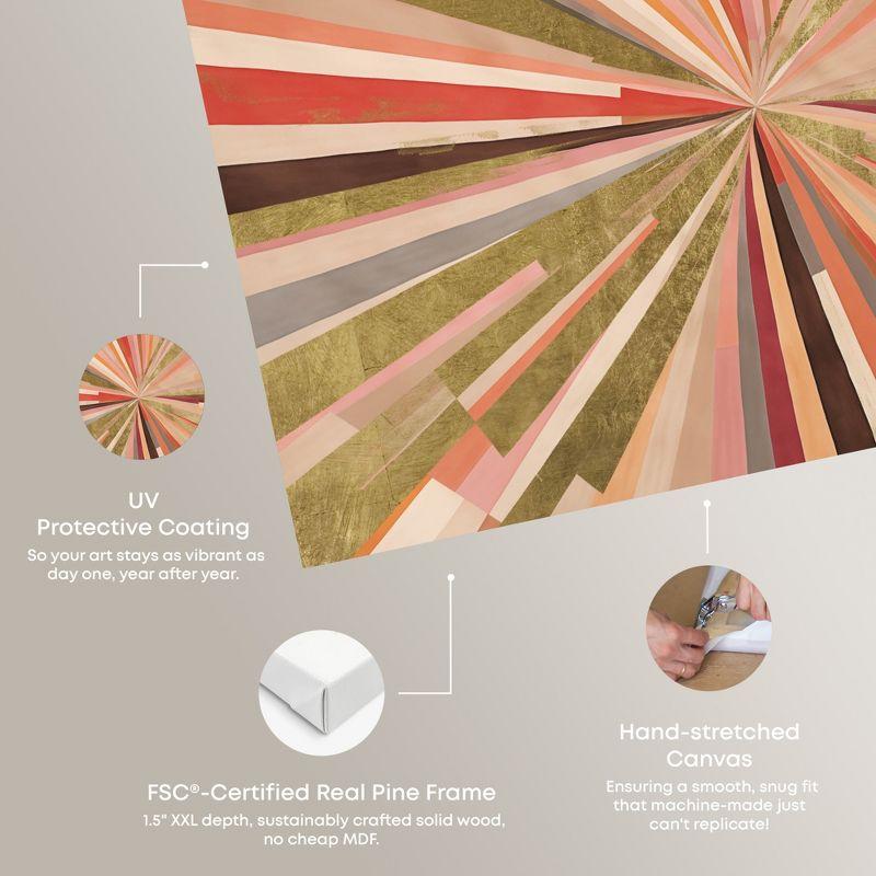 Art Remedy Concordia Modern Color Block Abstract Wall Art, 15" x 10", Gallery Wrapped