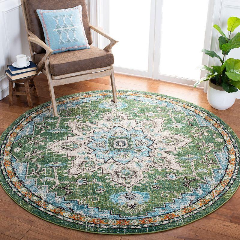 Madison 473 Area Rug In Green / Turquoise