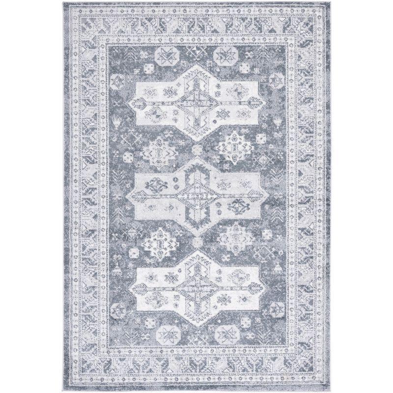 Toscana TOS660 Power Loomed Area Rug - Grey/Dark Grey - 8'9"x11'9" - Safavieh.