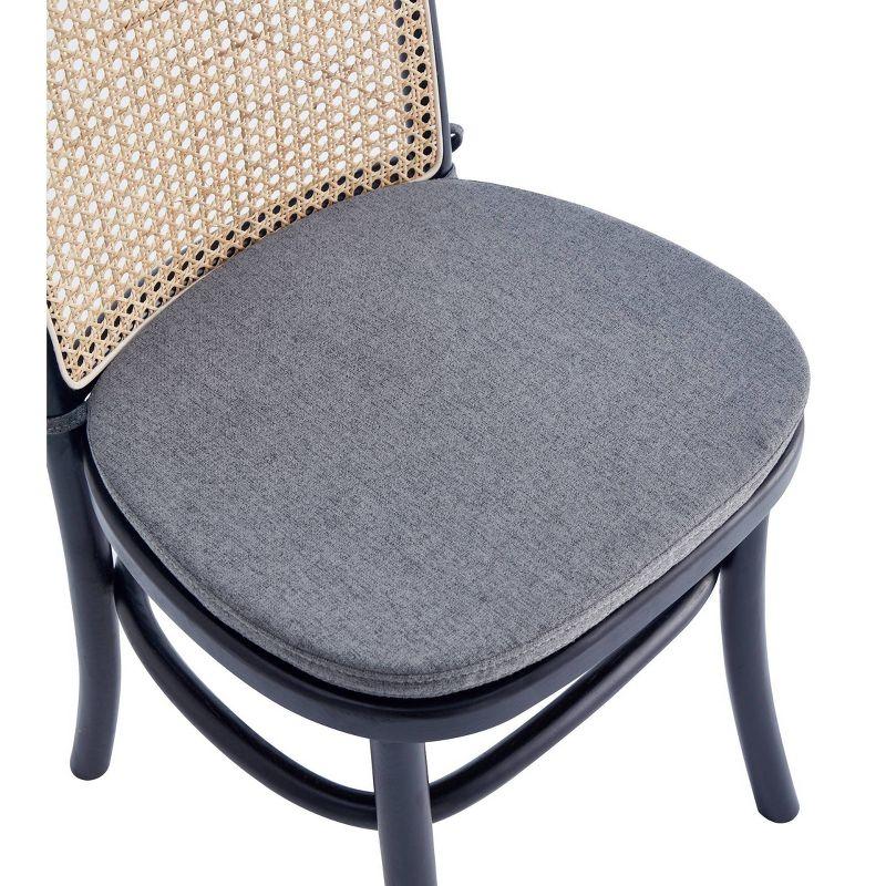 Tufted Cotton Blend Upholstered Side Chair