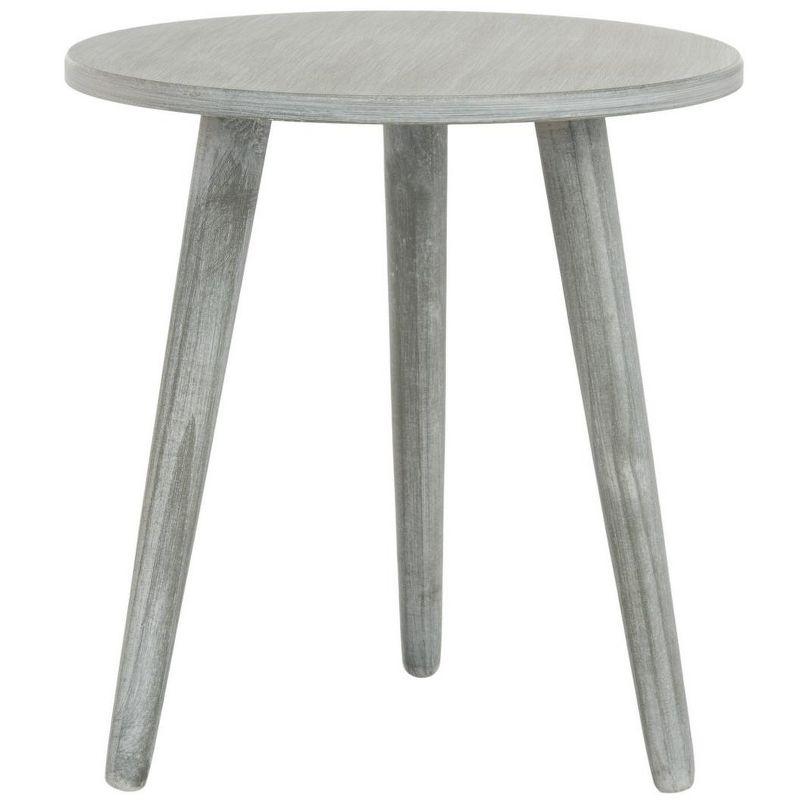 Orion Round Accent Table - ACC5700C - Slate/Grey - Safavieh