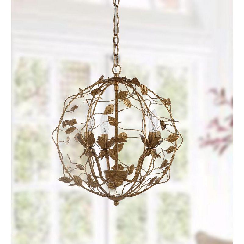 Austen 3 Light 17" Chandelier - CHA4007 - Gold - Safavieh