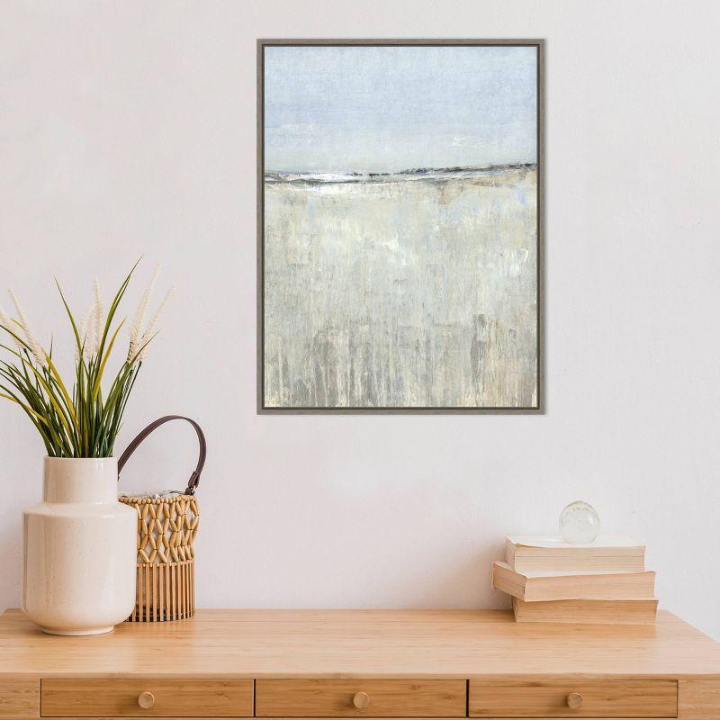 18" x 24" The Clearing II by Tim Otoole Framed Wall Canvas - Amanti Art: Modern Style Lithograph, Sawtooth Back Mount