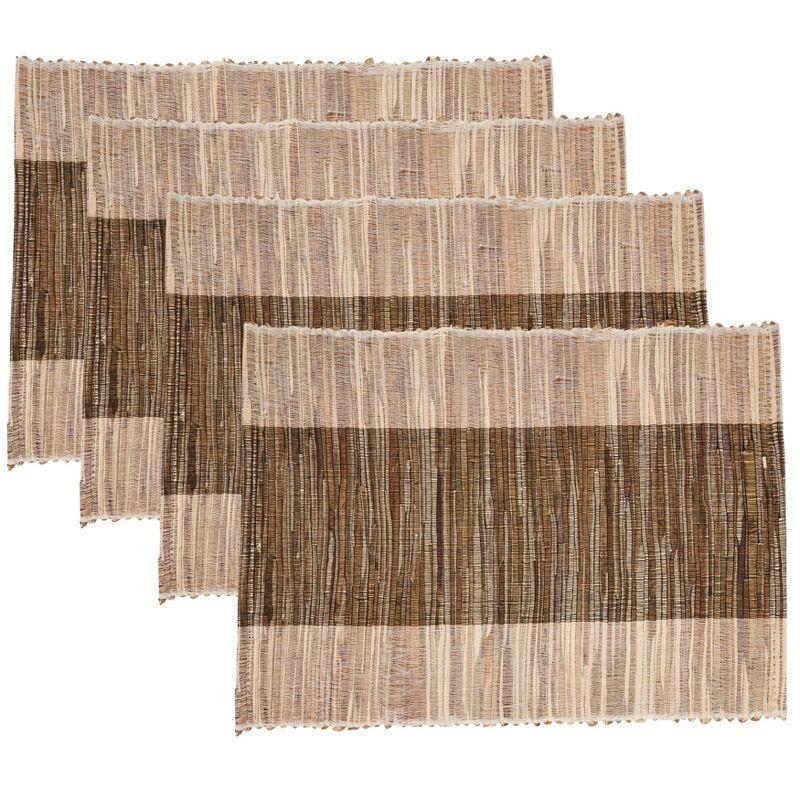 Shimmering Design 4 Piece Placemat Set (Set of 4)