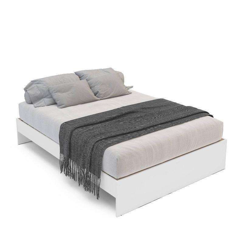 Polifurniture 4pc Full Juliette Bedroom Set White