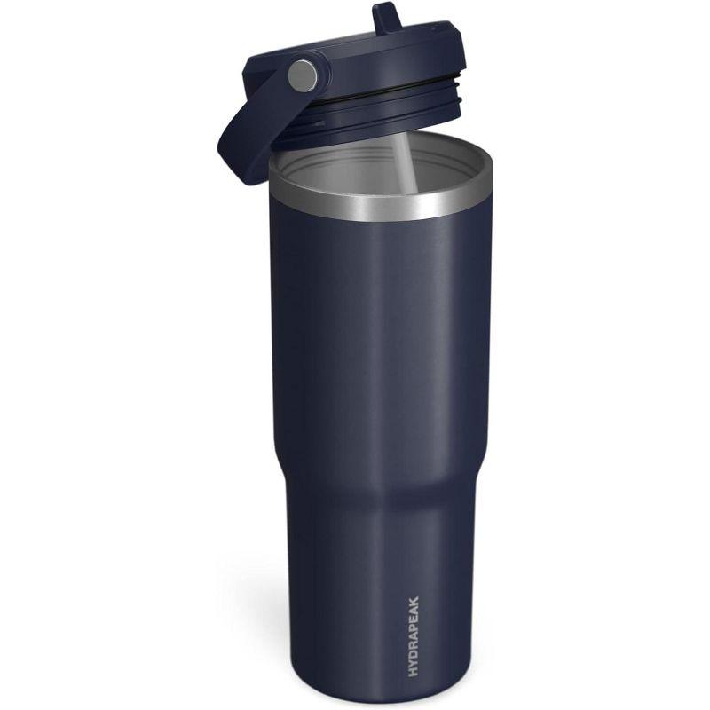 Hydrapeak Nomad 32 Oz Stainless Steel Double Vacuum Insulated Tumbler With Carrying Handle And Leakproof Sip Lid