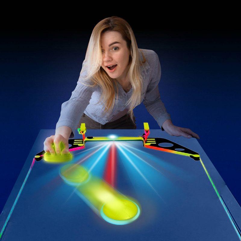 Glow Games Table Air Hockey