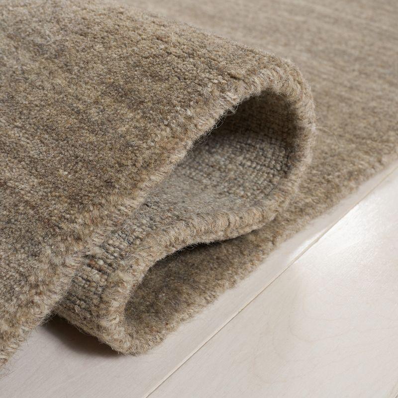 Himalaya HIM820 Handmade Area Rug - 6'x6' - Taupe - Safavieh
