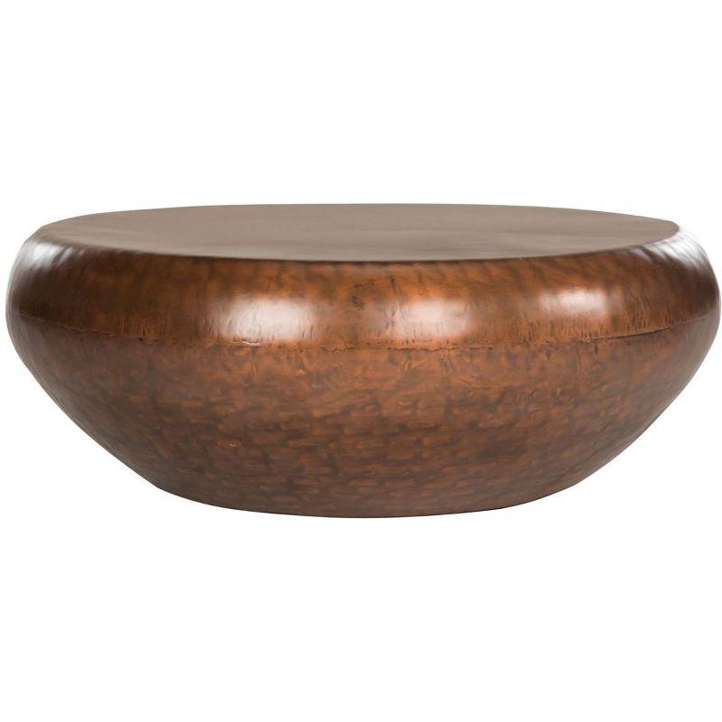 Patience Coffee Table - Copper - Safavieh