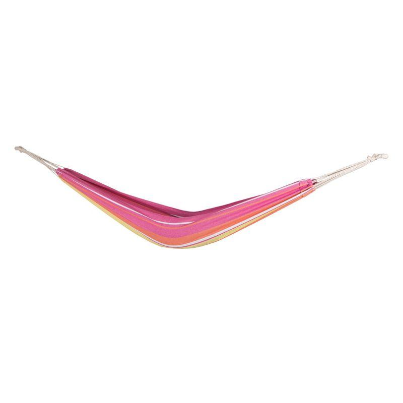 Red and Pink Cotton Blend Traveler Hammock