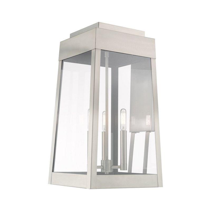 Livex Lighting Oslo 3 - Light Wall Light in  Brushed Nickel