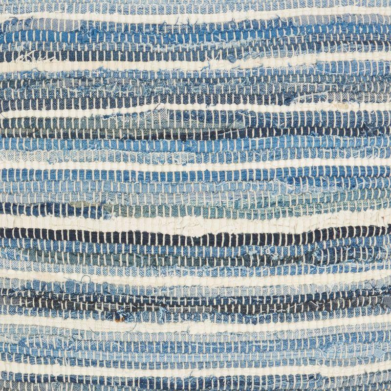 Life Styles Woven Throw Pillow Denim - Mina Victory