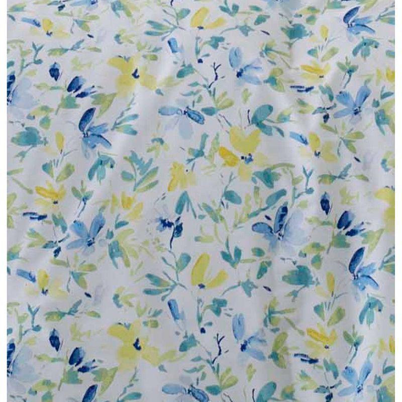 Laura Ashley Laura Ashley Nora Blue Cotton Comforter Bonus Set
