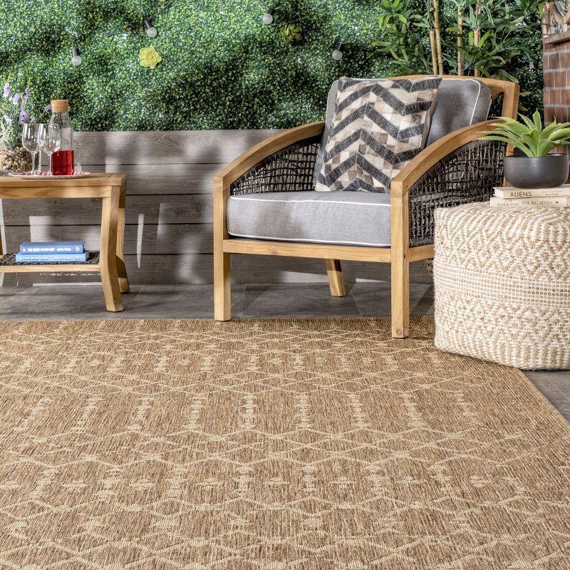 Nuloom Grayson Moroccan Trellis Indoor and Outdoor Area Rug