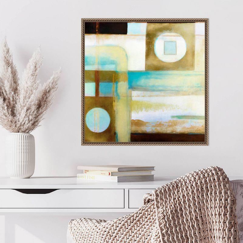 Amanti Art Artistic Mechanism II by Alonzo Saunders Framed Canvas Wall Art Print