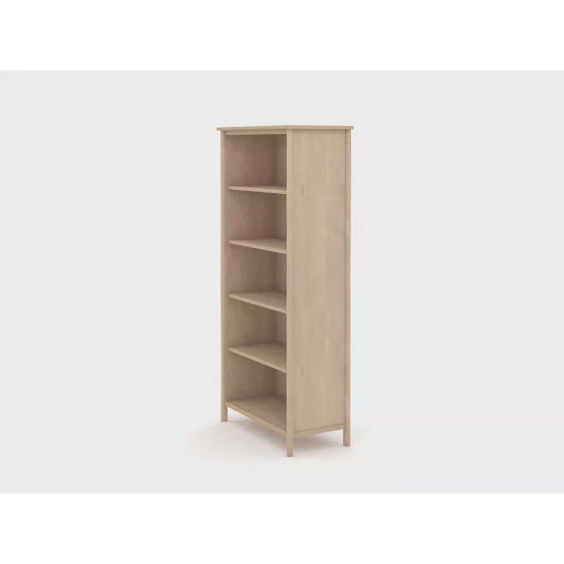 66.14" Whitaker Point 5 Shelf Bookcase Natural Maple - Sauder