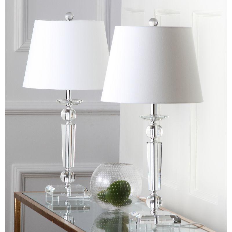 Imogene Crystal Table Lamp (Set of 2) - Clear - Safavieh