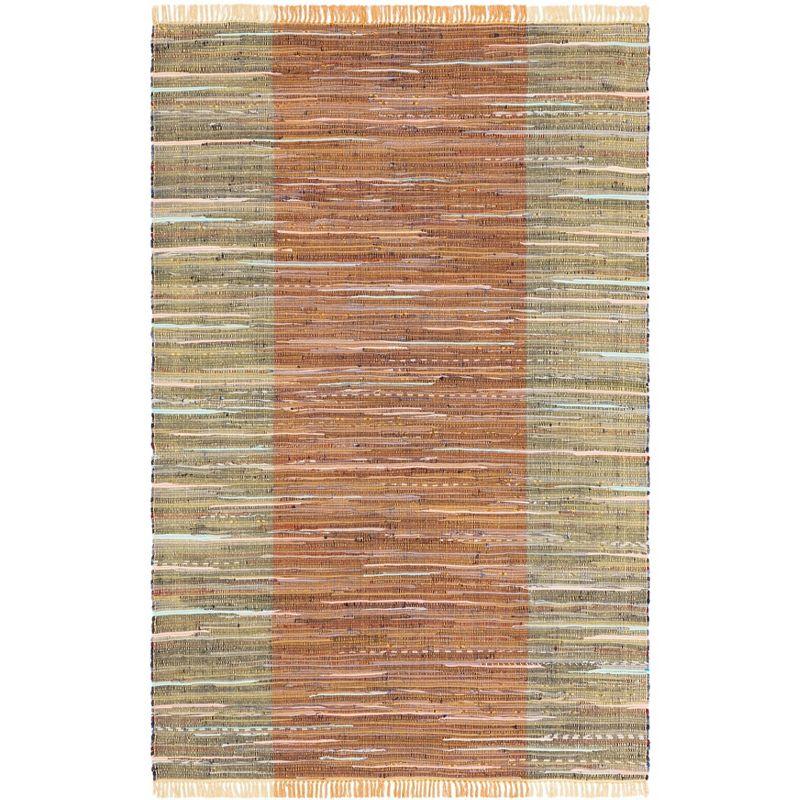 Rag Area Rug RAR122 Hand Woven Area Rug  - Safavieh