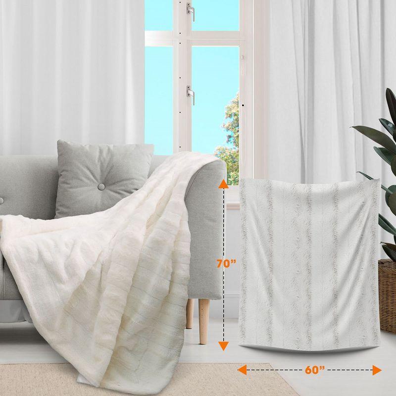 Cheer Collection Plain Weave / Muslin Throw Blanket