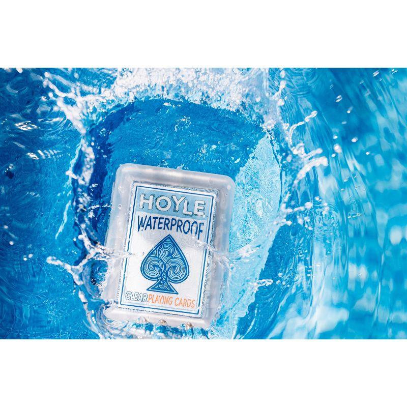 Hoyle Waterproof Clear Playing Card Game