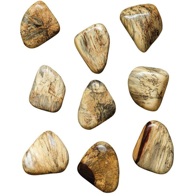 Uttermost Boho Abstract Wall Decor on Solid Wood