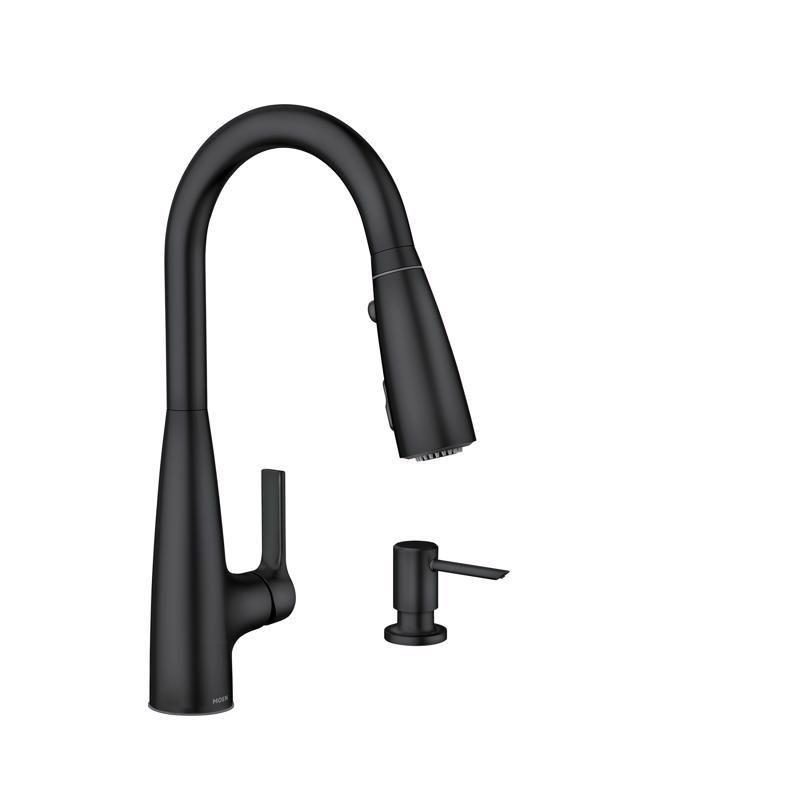 Haelyn Single-Handle Pull-Down Sprayer Kitchen Faucet with ColorCue Temperature Indicator