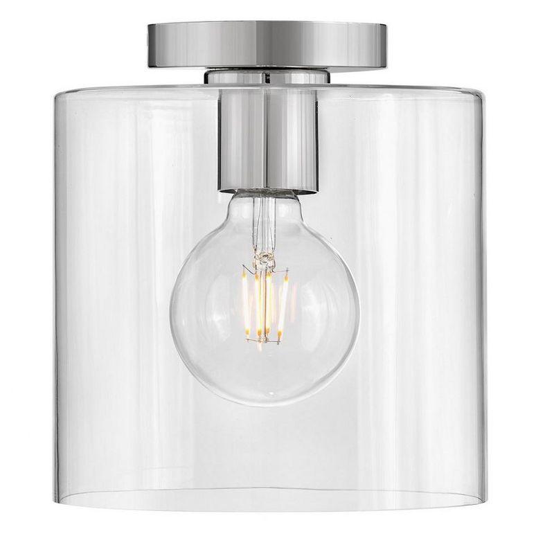 Lark Pippa 1 - Light Flush Mount in  Polished Nickel