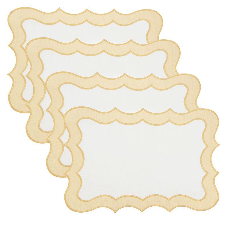 Enchanting Scallop Border Placemat