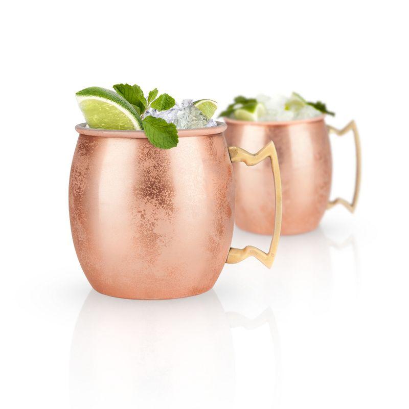 True Moscow Mule Mug, Stainless Steel, Copper Cups