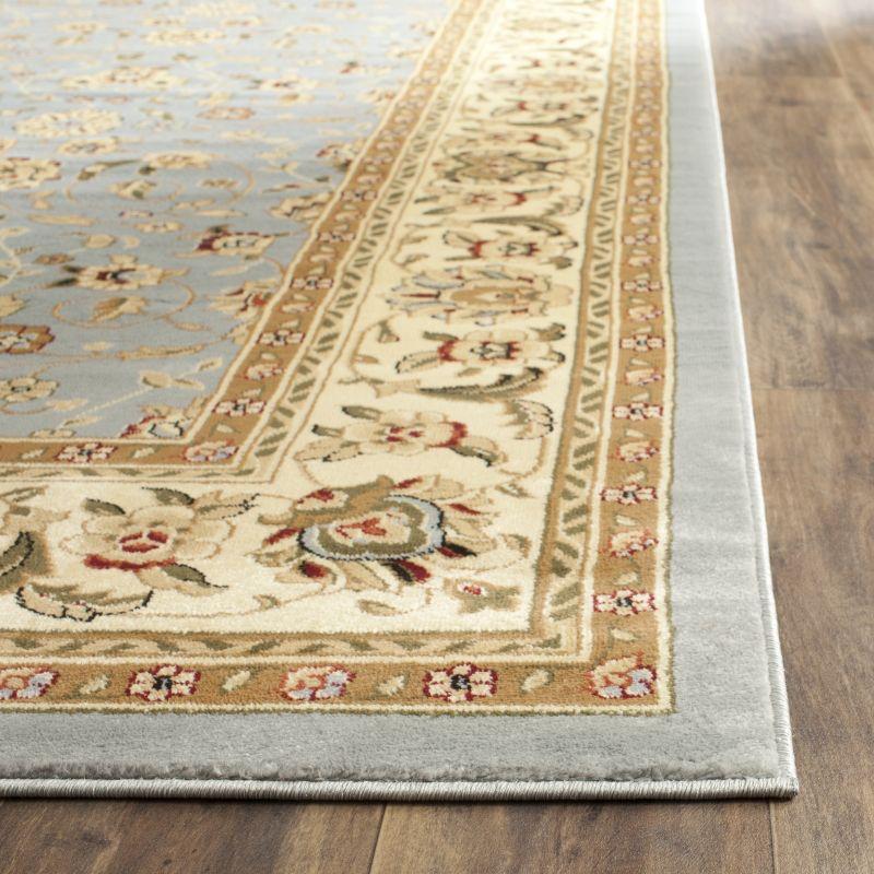 Lyndhurst LNH312 Power Loomed Area Rug - Light Blue/Ivory - 10'x14' - Safavieh