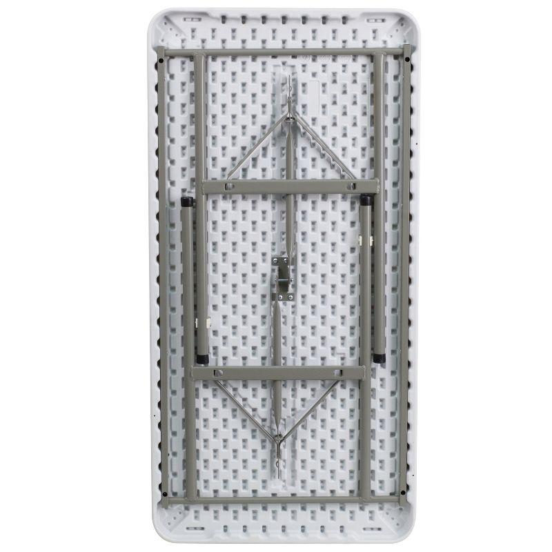 Flash Furniture Noah 4' Rectangular Plastic Event Folding Table