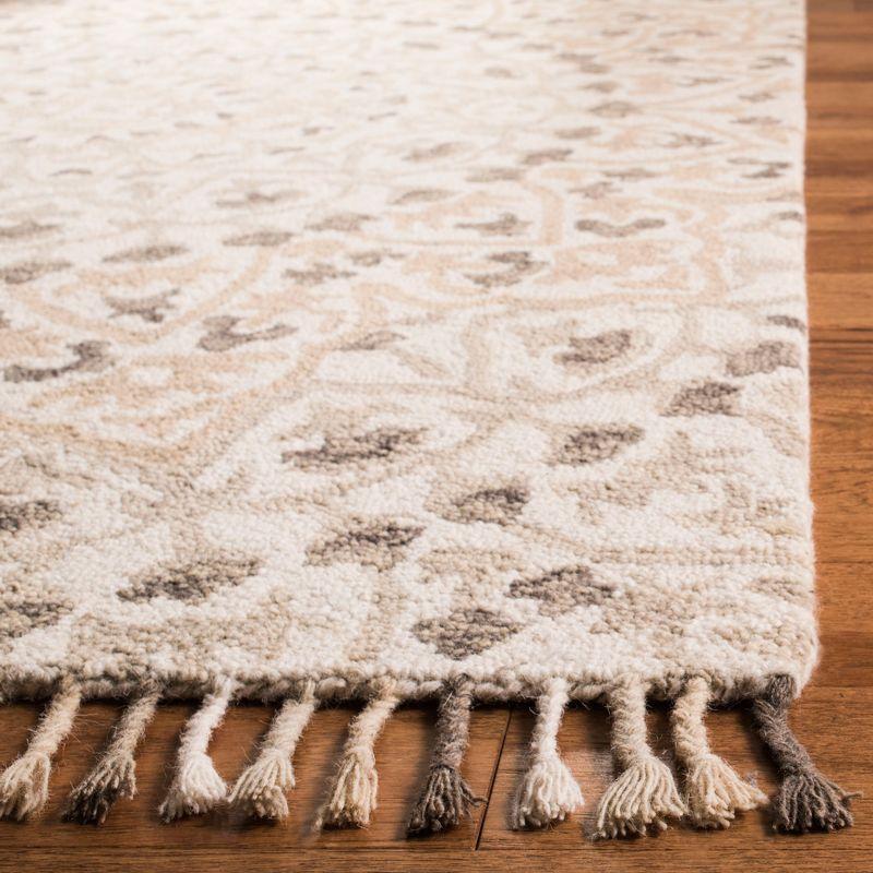 Ivory Elegance Hand-Tufted Wool Runner Rug - 2'3" x 8'