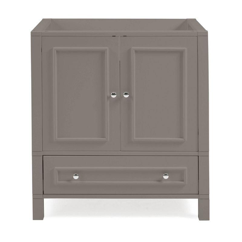 Williamsburg 30"W Transitional Style Vanity Cabinet With Soft Close Doors And Drawers