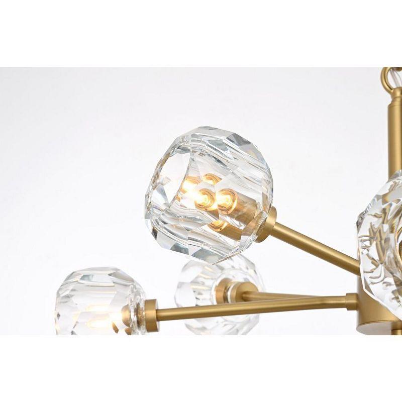Elegant Lighting Graham 8 - Light Pendant in  Gold
