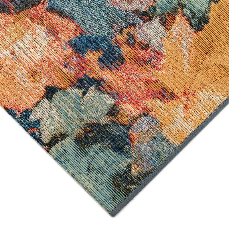 Liora Manne Marina Fall In Love Indoor/Outdoor Rug Multi 1'11" x 7'6"