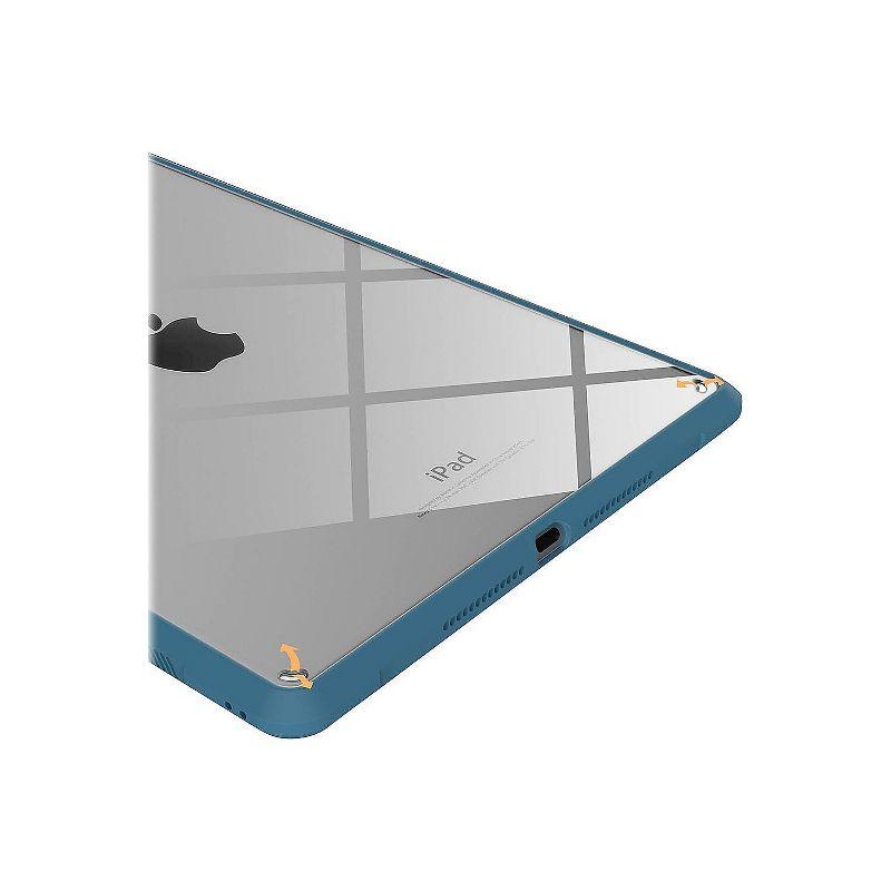 SaharaCase Hybrid Flex Series Case for Apple iPad 10.2" (9th Generation 2021) Clear Blue (TB00073)